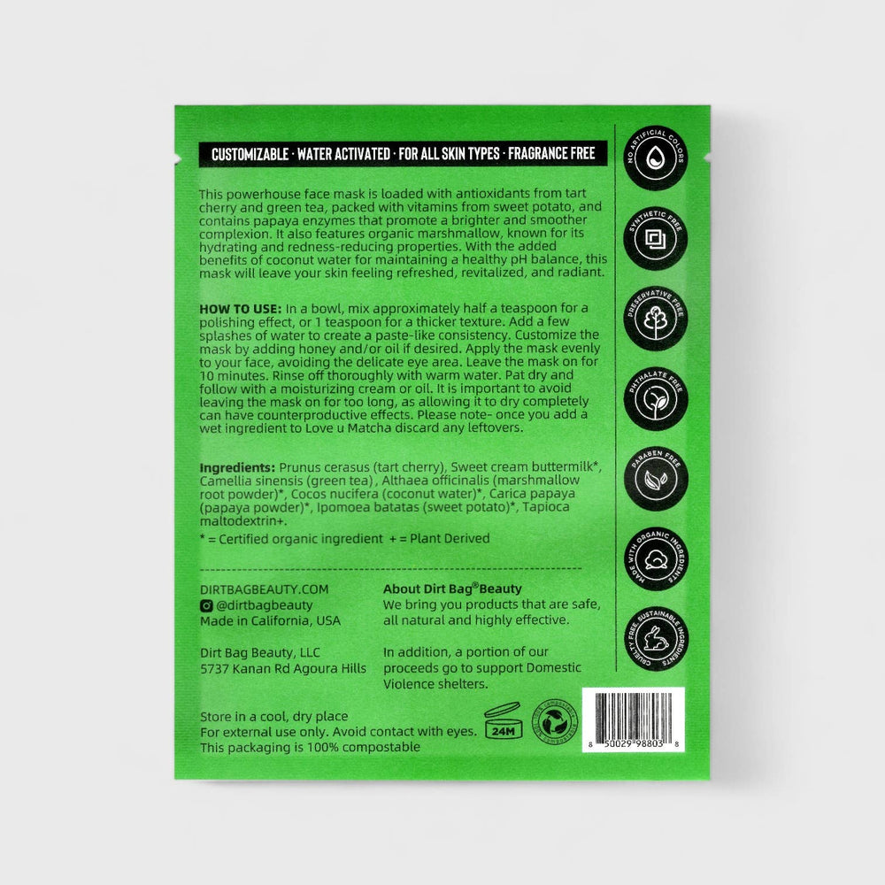 Instant Glow Powder Face Mask All-Natural Fragrance Free