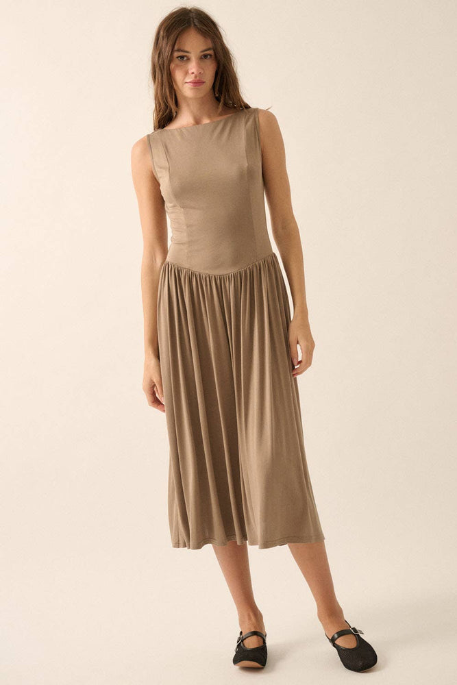 Yacht Club Drop Waist Dress