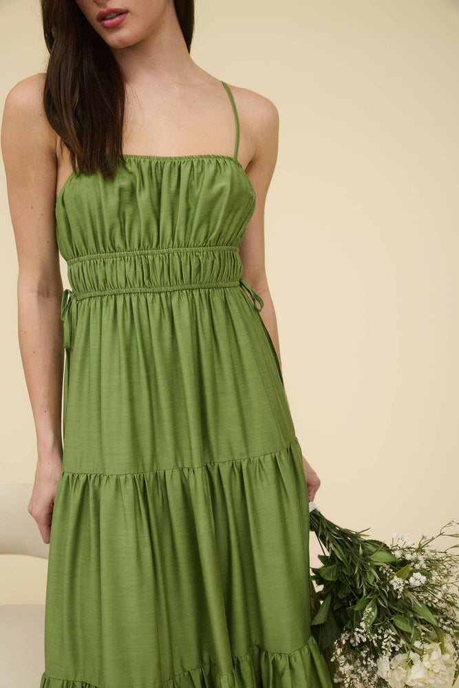 
                
                    Load image into Gallery viewer, Olive You Midi Dress
                
            