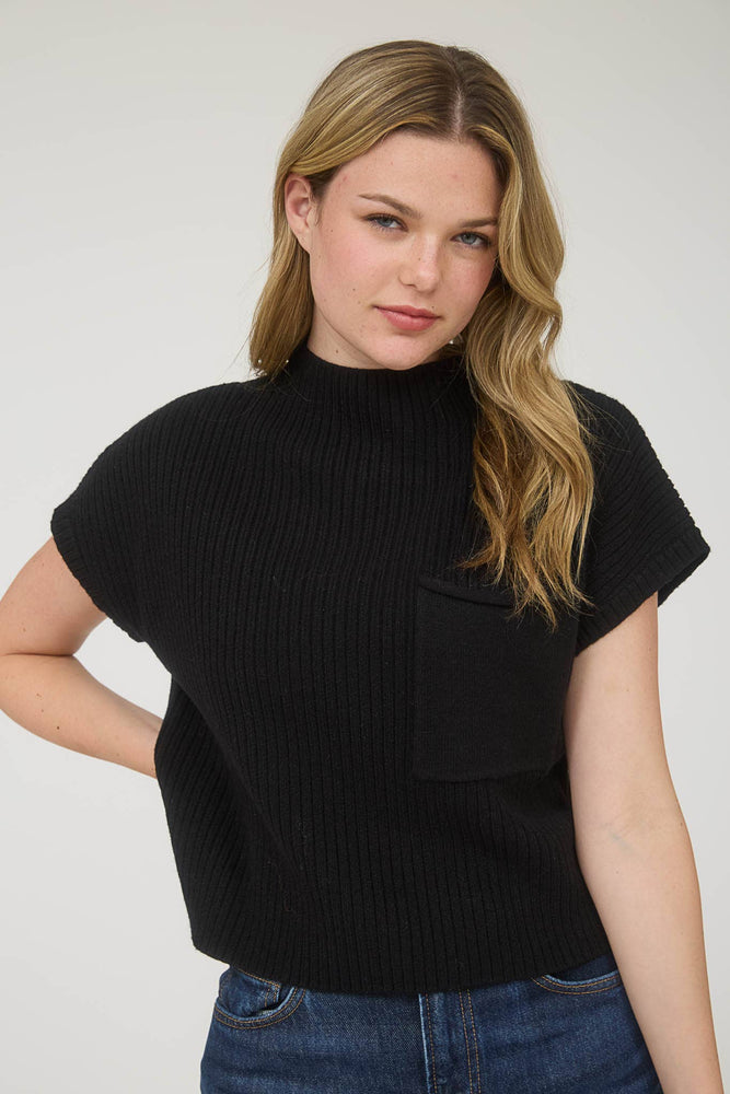 Central Park Knotted Pocket Top
