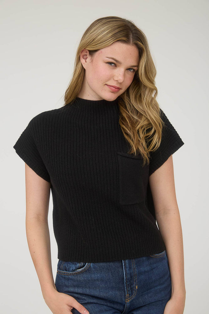 Central Park Knitted Pocket Top