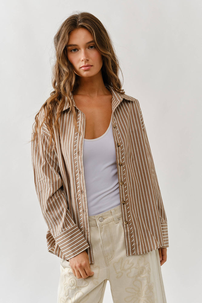 Structured Button Down