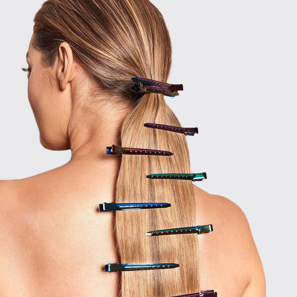 
                
                    Load image into Gallery viewer, Styling Hair Clips 6pc - Iridescent
                
            