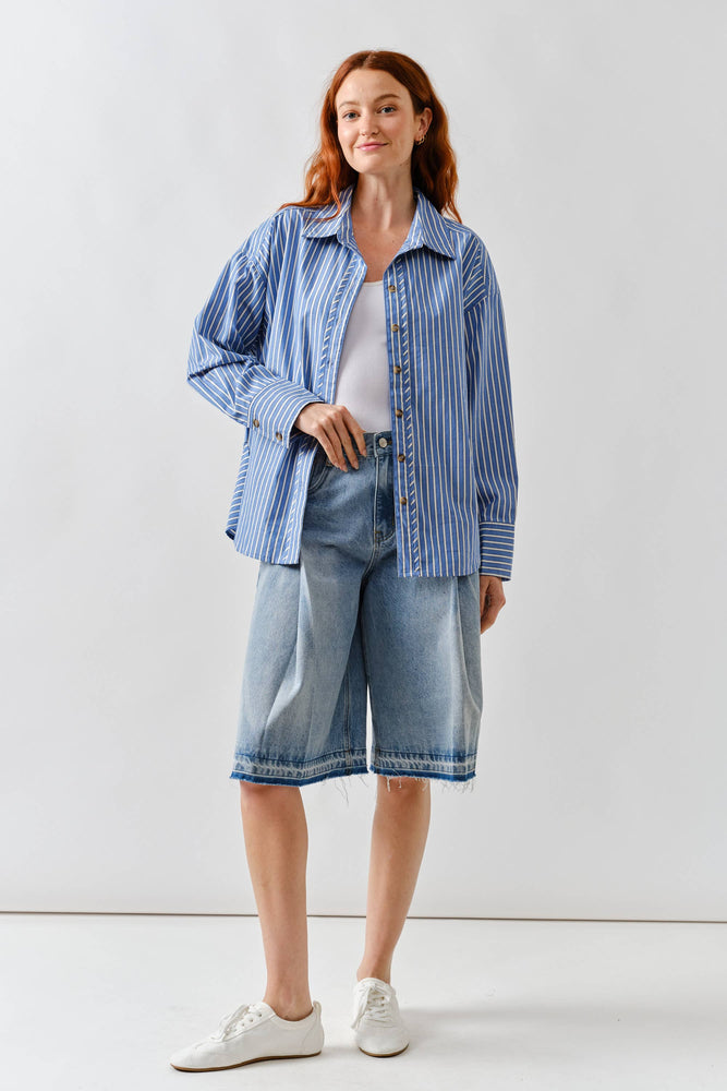 Structured Button Down