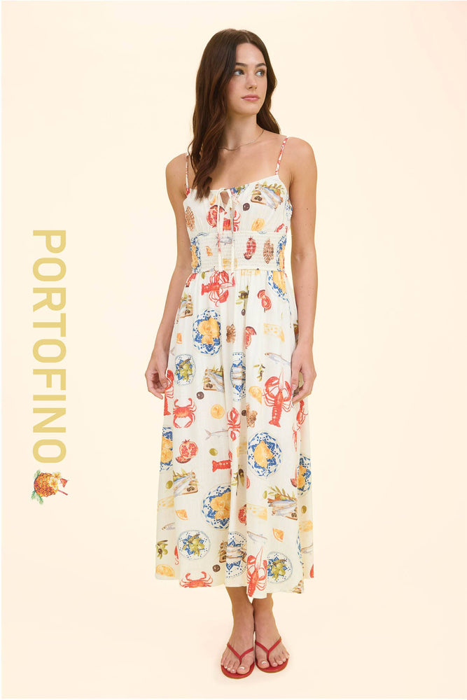 
                
                    Load image into Gallery viewer, European Seaside Midi Dress
                
            