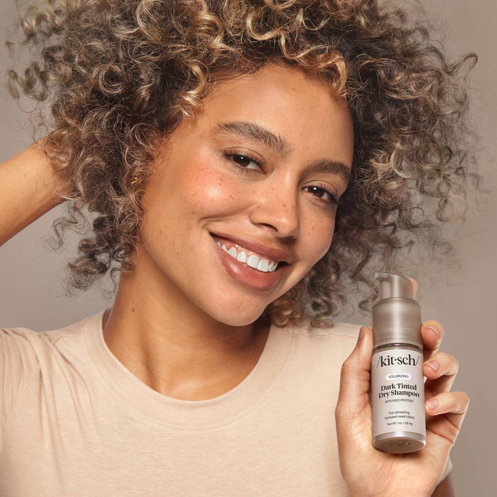 
                
                    Load image into Gallery viewer, Volumizing Rice Protein Dry Shampoo - Dark Tinted
                
            