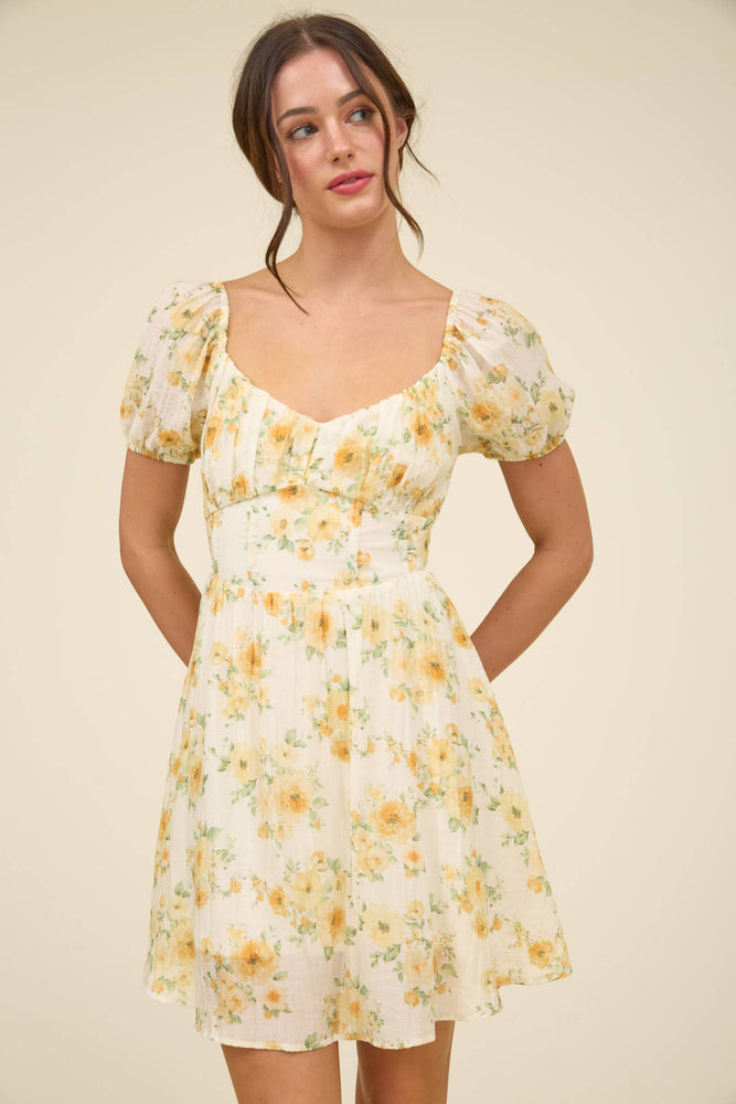 
                
                    Load image into Gallery viewer, Berry Florals Mini Dress
                
            