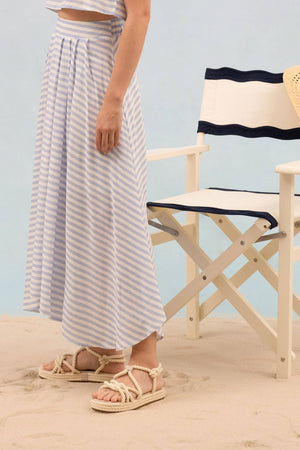 Sail Away Midi Skirt