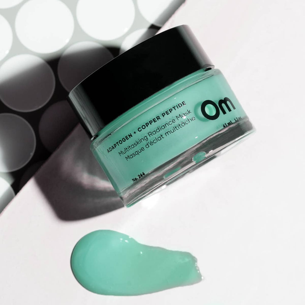 
                
                    Load image into Gallery viewer, Om - Adaptogen + Copper Peptide Multitasking Radiance Mask
                
            