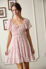 Cherry Blossom Flutter Dress