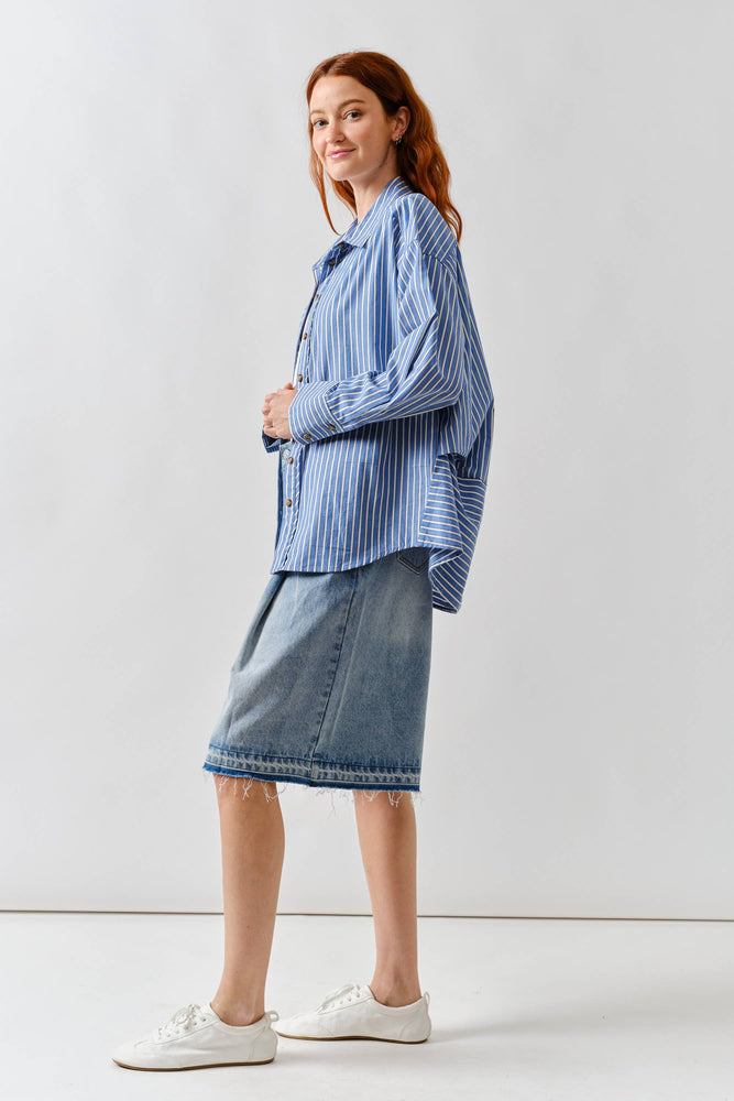 Structured Button Down