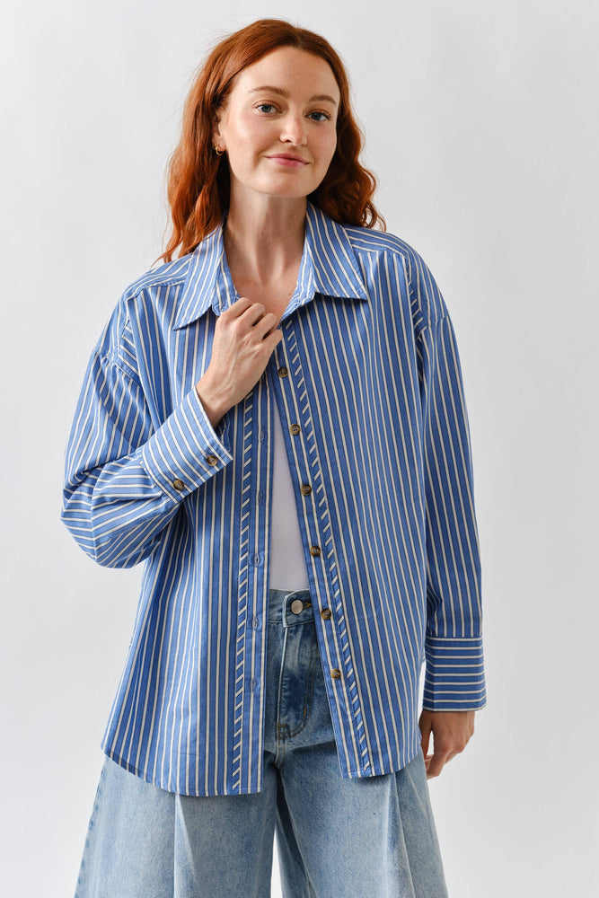 Structured Button Down