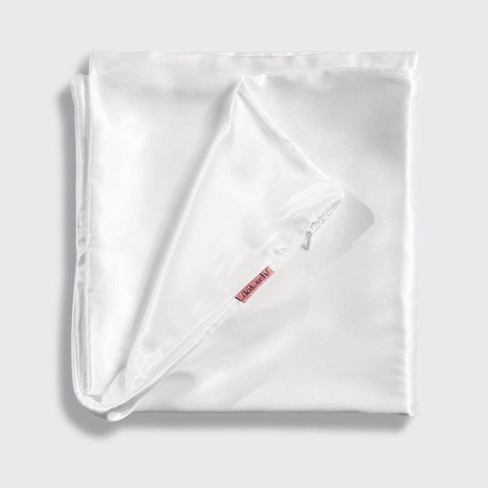
                
                    Load image into Gallery viewer, Satin King Pillowcase - Ivory
                
            