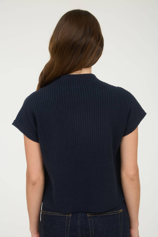 Central Park Knitted Pocket Top