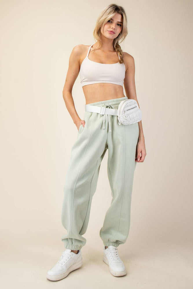 
                
                    Load image into Gallery viewer, Maddison Terry Fleece Jogger Sweatpants
                
            