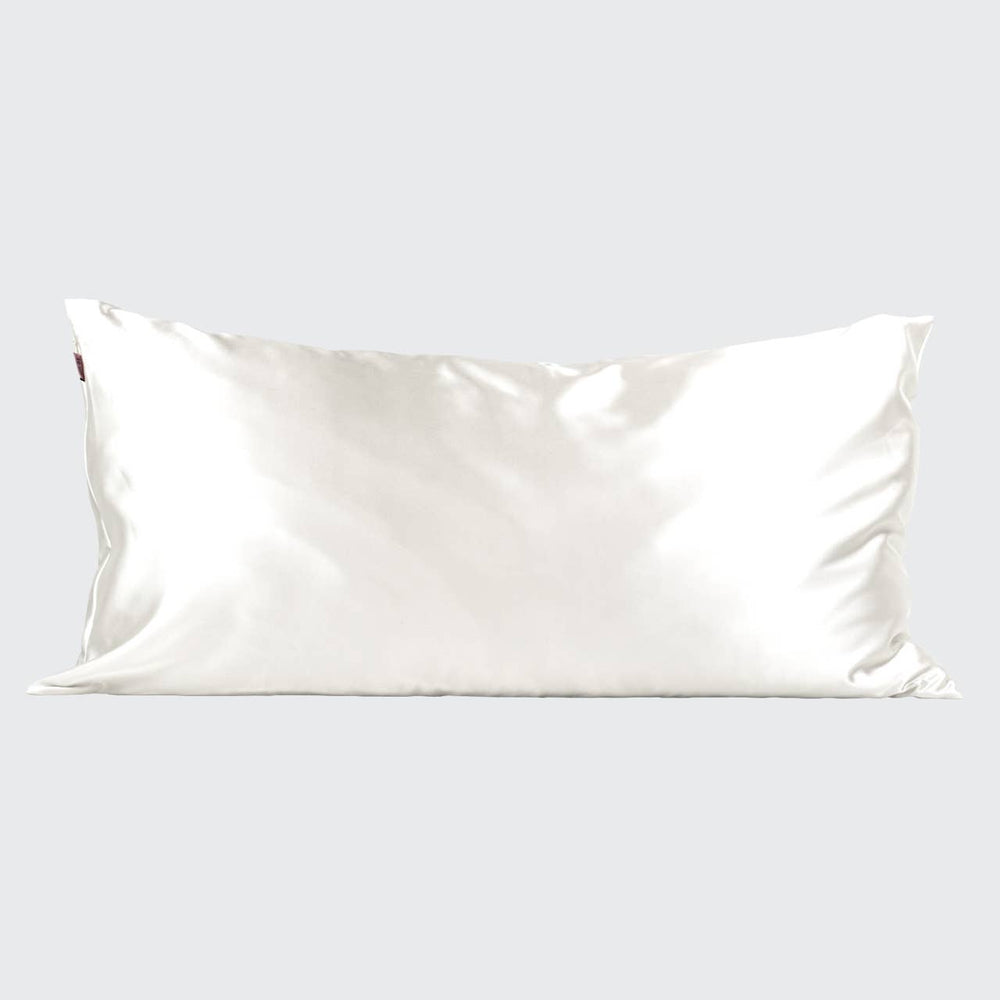 
                
                    Load image into Gallery viewer, Satin King Pillowcase - Ivory
                
            