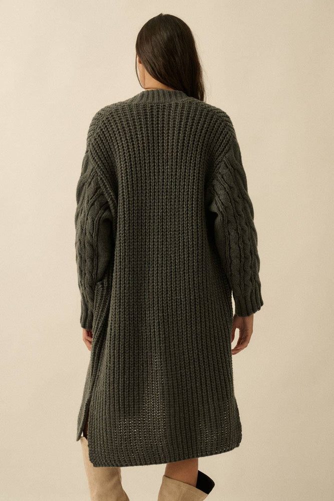 Cozy Kind of Days Long Cardigan