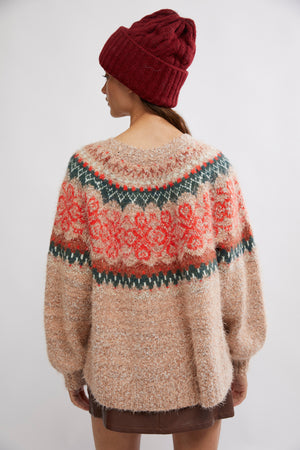 Free People x Yellowstone Festive Frost Sweater