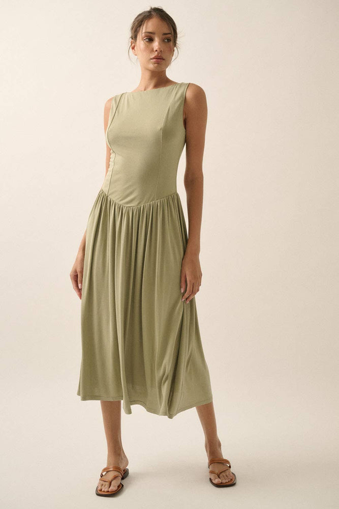 Yacht Club Drop Waist Dress