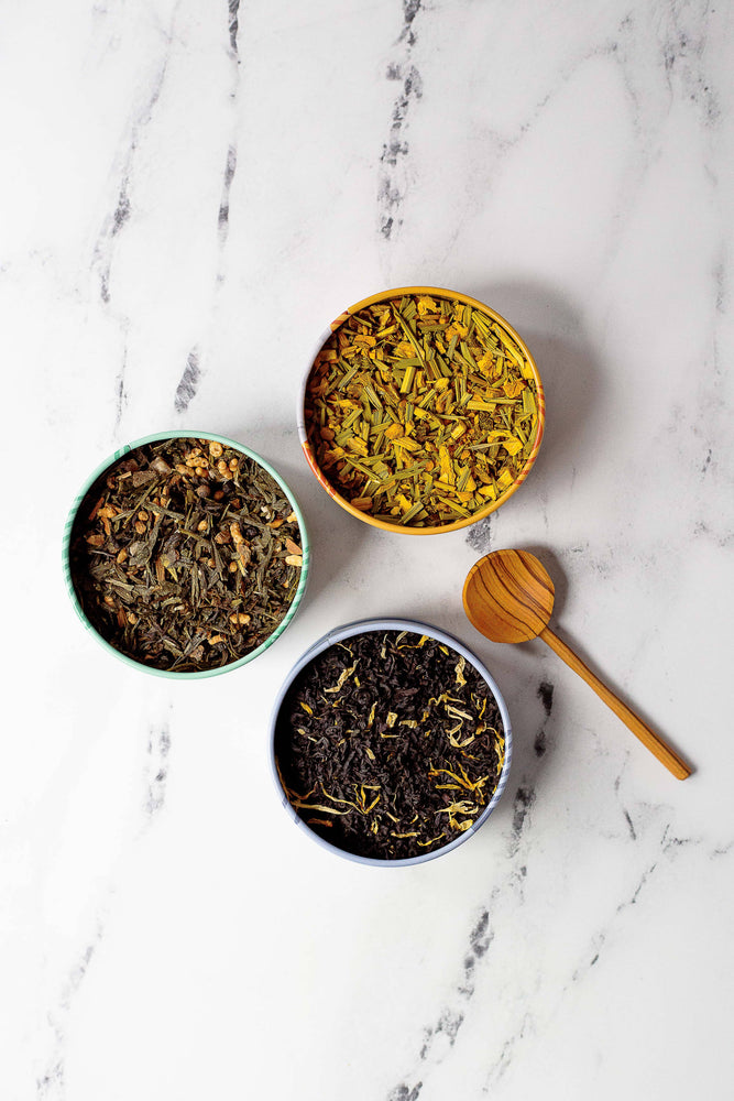 Assorted Trio - Organic Black, Green, Herbal Tea