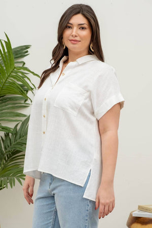 Fresh Linen Blend Shirt