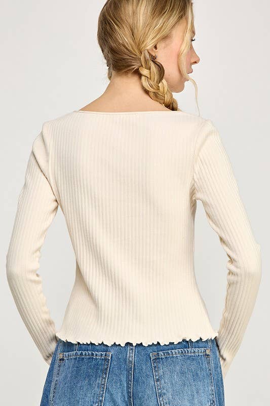 
                
                    Load image into Gallery viewer, Zest For Life Long Sleeve Top
                
            
