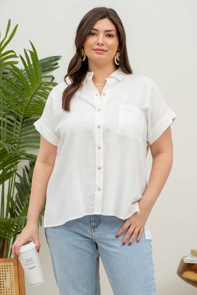 Fresh Linen Blend Shirt