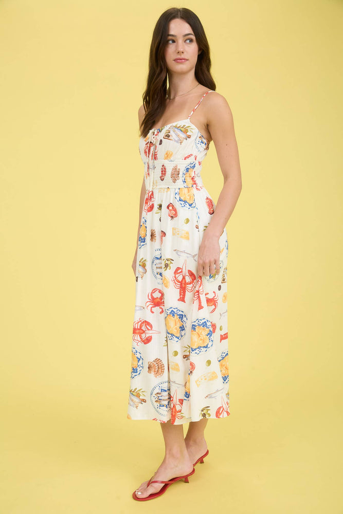 
                
                    Load image into Gallery viewer, European Seaside Midi Dress
                
            