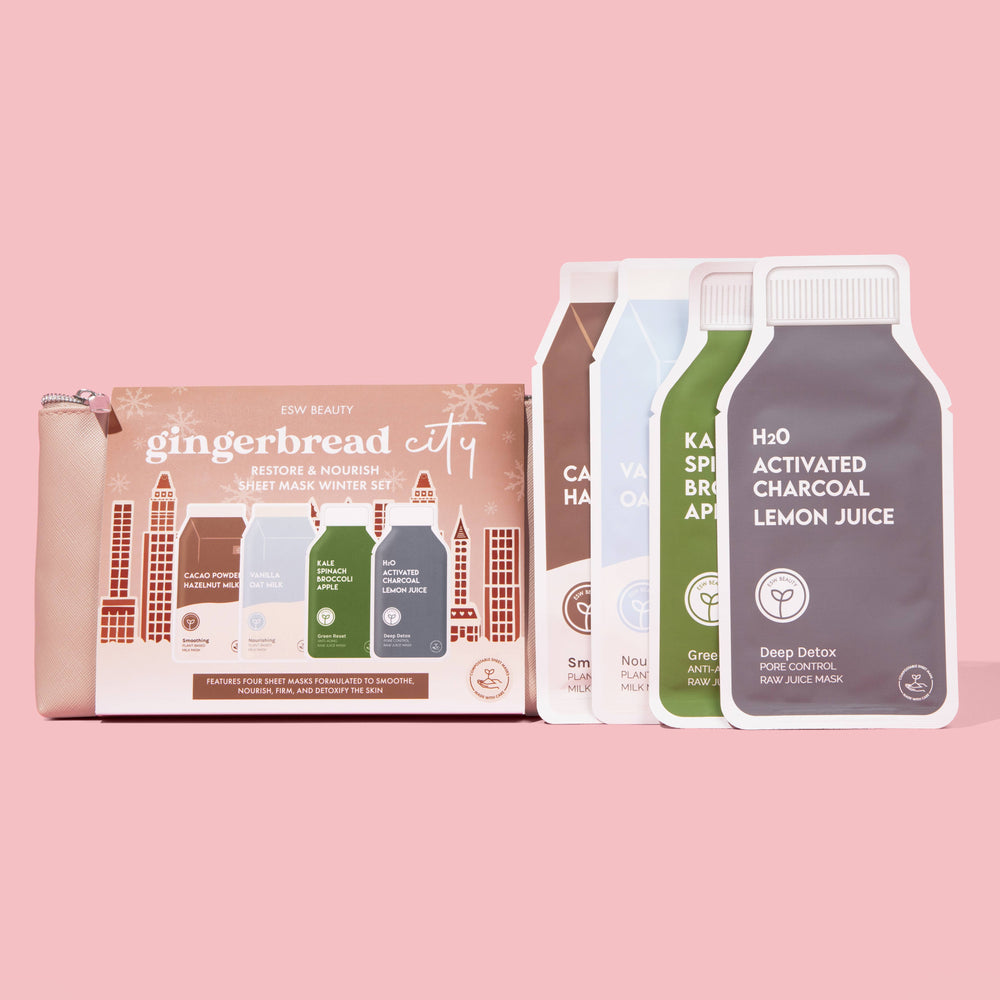 Gingerbread City Restoring & Nourishing Sheet Mask Winter Ki