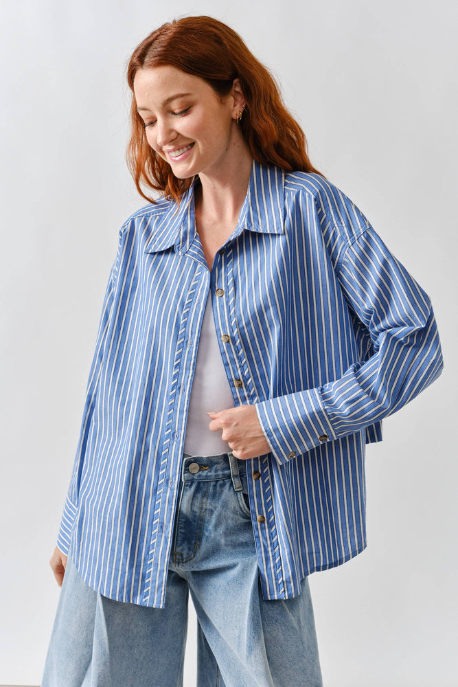 Structured Button Down