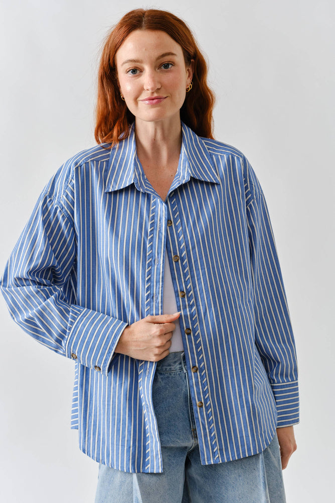 Structured Button Down