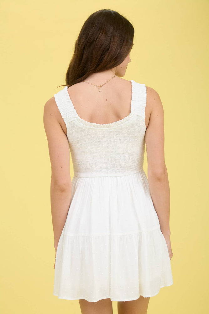 
                
                    Load image into Gallery viewer, So Sweetly Bow Detail Mini Dress
                
            