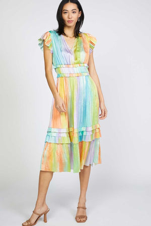 Tropical Vaycay Midi Dress