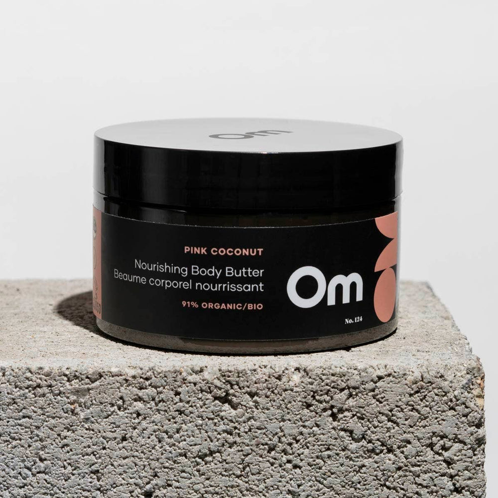 Om Organics Skincare - Pink Coconut Nourishing Body Butter: Full Size - 250 ml