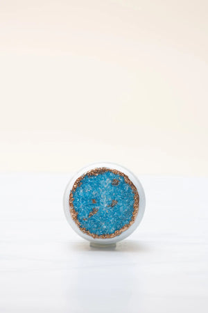 
                
                    Load image into Gallery viewer, Turquoise Geode Bath Bomb
                
            