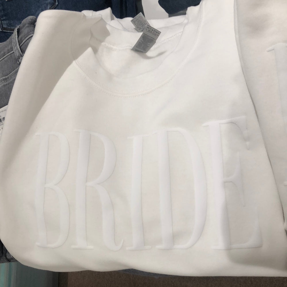 Bride Puff Sweatshirt