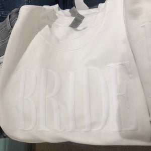 Bride Puff Sweatshirt